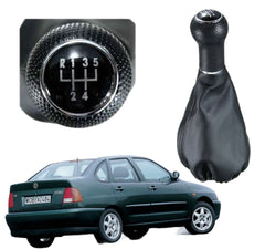 5 SPEED GEAR KNOB WITH BOOT BLACK VW POLO 6N 1996-1999