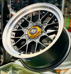 17” AS BBS 506 4/100 & 5/100 matt grey wheels