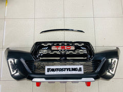 TOYOTA HILUX REVO TO ROCCO BUMPER UPGRAD