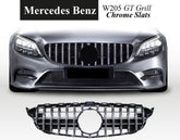 MERCEDES W205 GT CHROME GRILL - Autostyling Klerksdorp