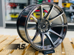 18” AS- XXR 5/114 5/120 GUNMETAL