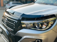 HILUX REVO GRAVEL GUARD BONNET PROTECTOR GLOSS BLACK - Autostyling Klerksdorp