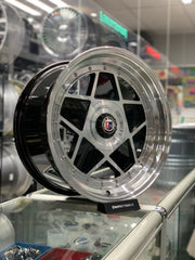 17” AS-MODENA SILVER AND BLACK