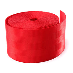 REPLACEMENT SEATBELT STRAP RED