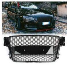 Audi A5 2008-2012 debadged grill gloss black