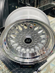 16” AS-MESH 8/9j 4/100 4/108 SILVER - Autostyling Klerksdorp