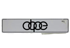 DOPE THIN SHOW PLATE