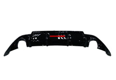 VW GOLF 7.5 GTI REAR DIFFUSER WITH REFLECTOR