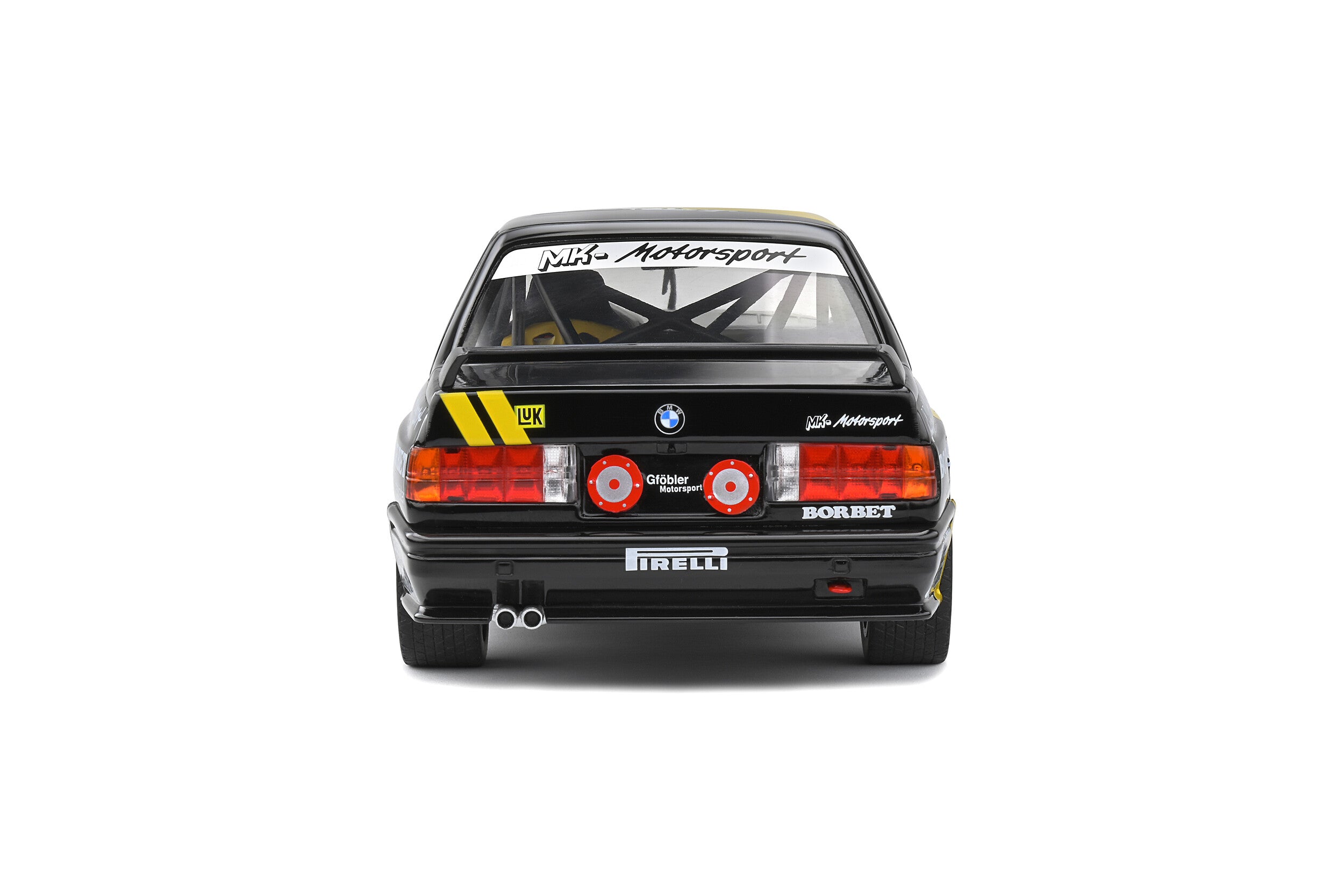 SOLIDO 1:18 SCALE MODEL CAR BMW E30 M3 DTM LUK