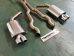 BMW F10 M5 STRAIGHT PIPE EXHAUST SYSTEM