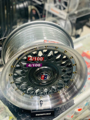 15” AS-PMESH 4x100 & 4x108 gunmetal