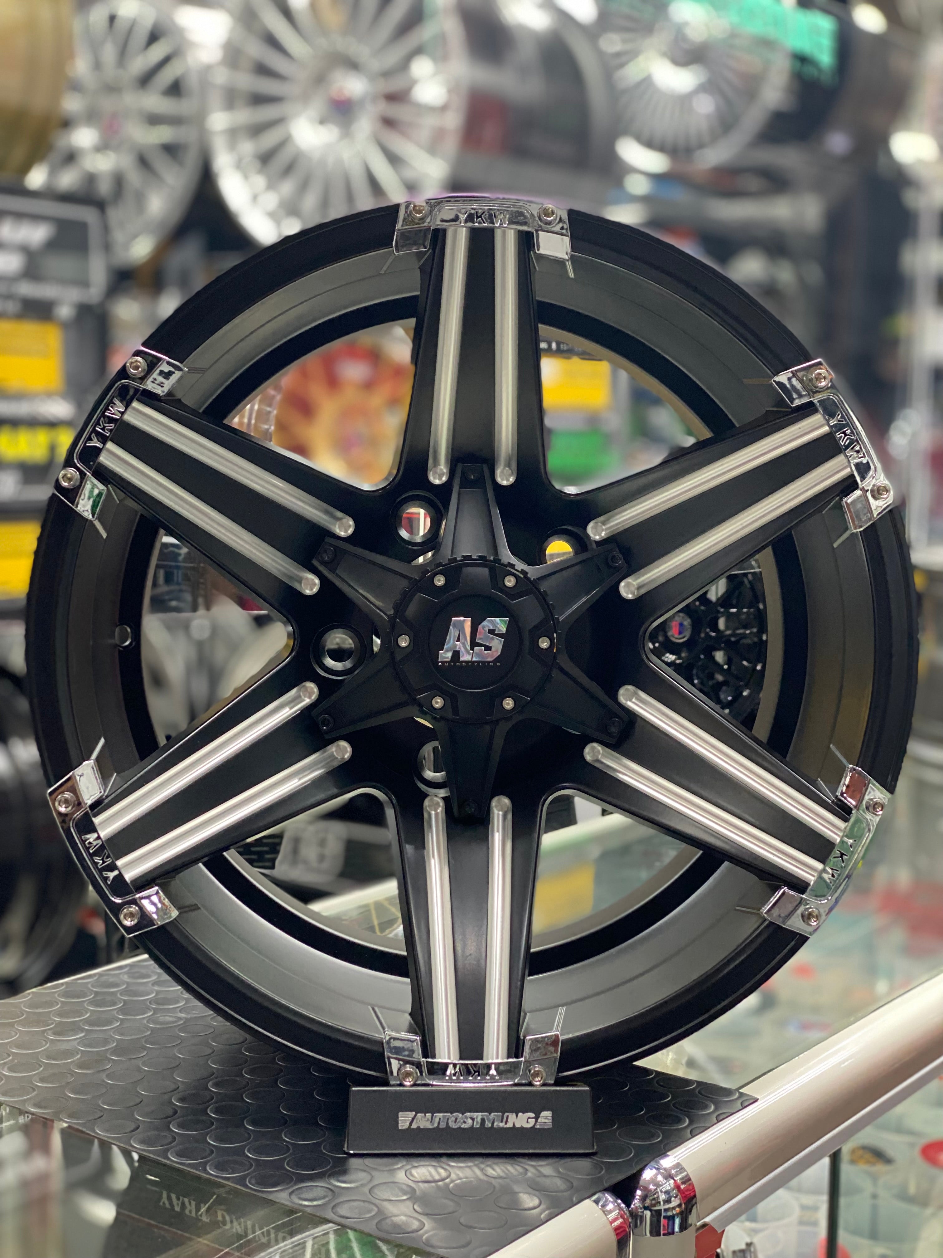 17” AS6086BM 5x150 Toyota Land cruiser rims - Autostyling Klerksdorp