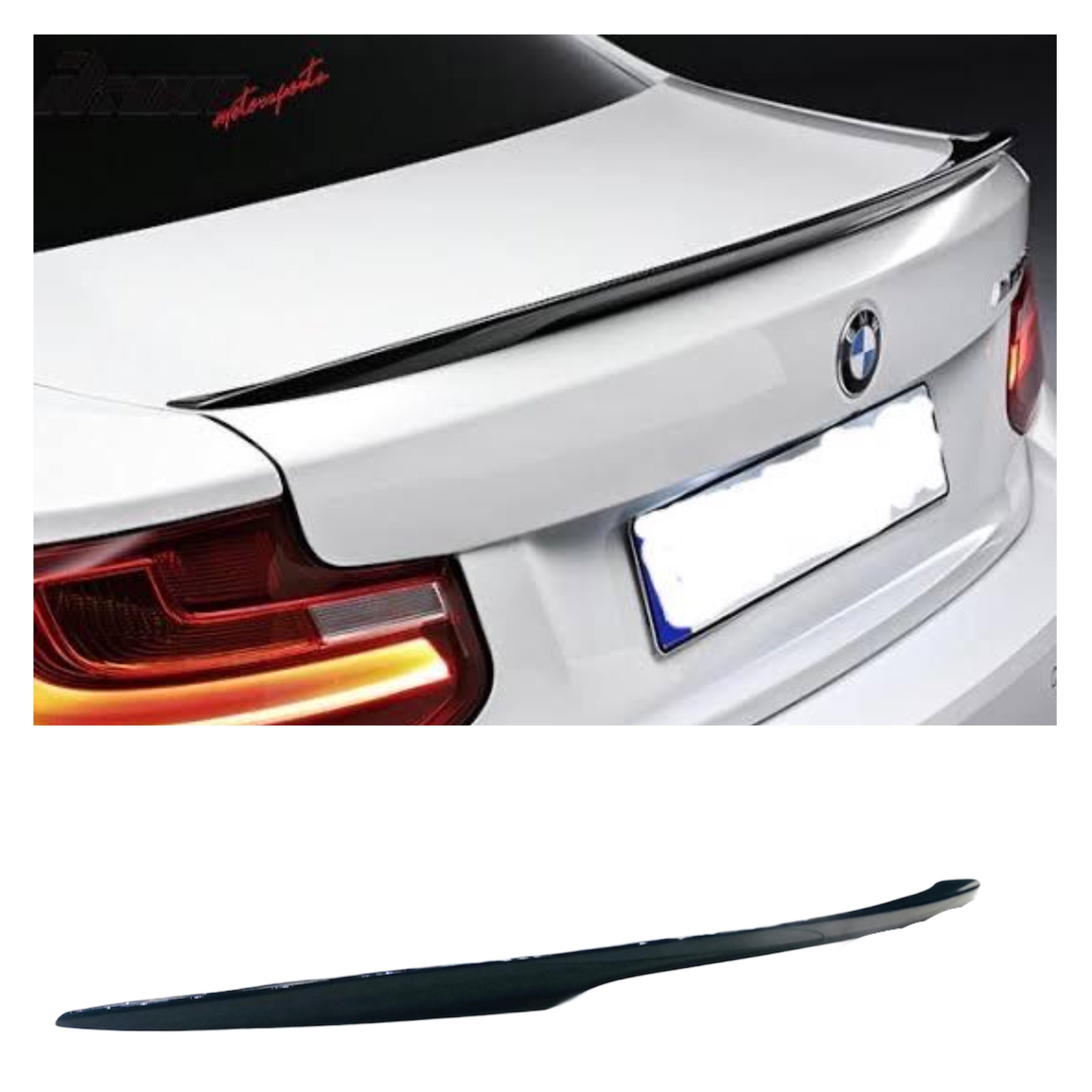 BM F22 MPGLOSS BLACK BOOT LIP - Autostyling Klerksdorp