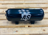 3 gallon steel AS- AIR tank gloss black