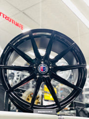 20” AS-5010 5x112 PCD GLOSS BLACK wheels - Autostyling Klerksdorp