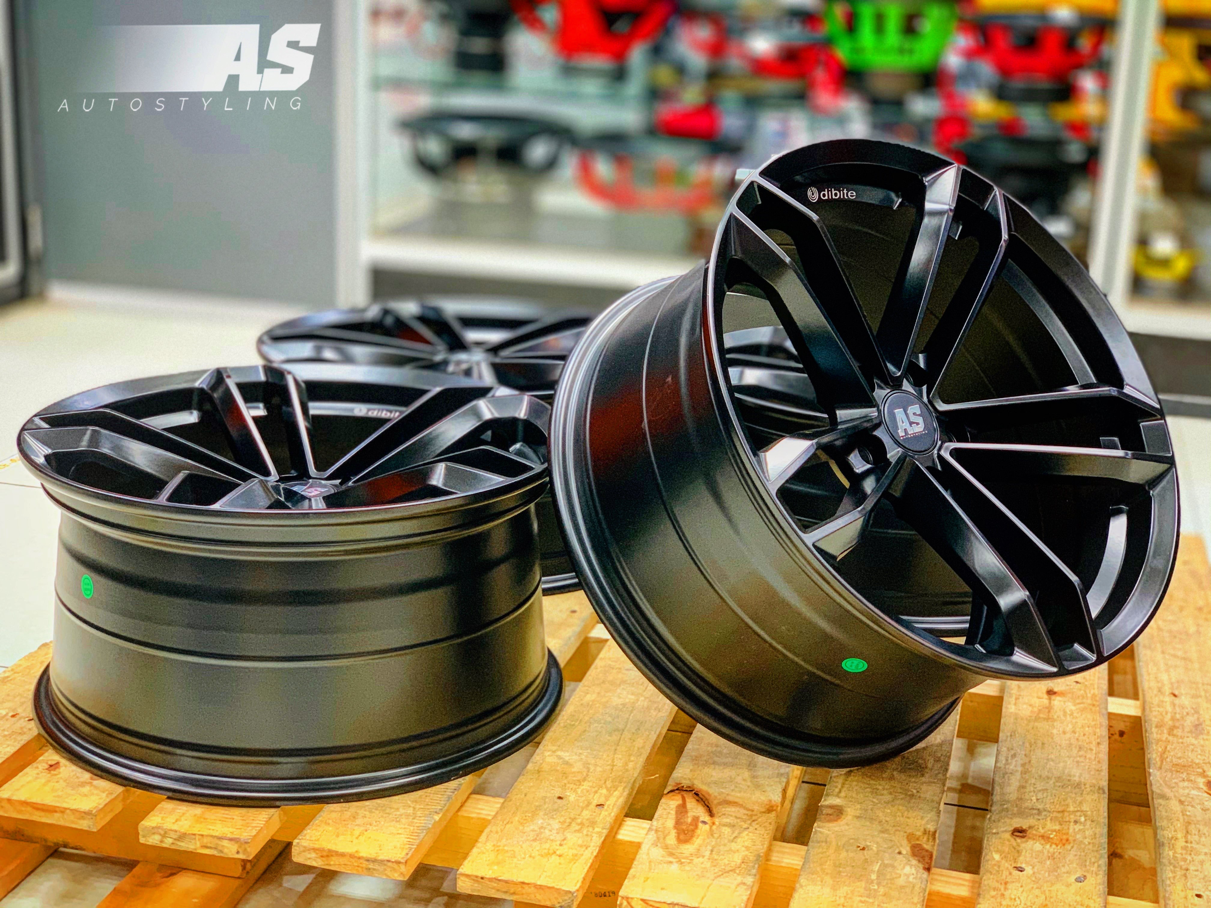 18” DIBITE 5/112 MATT BLACK - Autostyling Klerksdorp