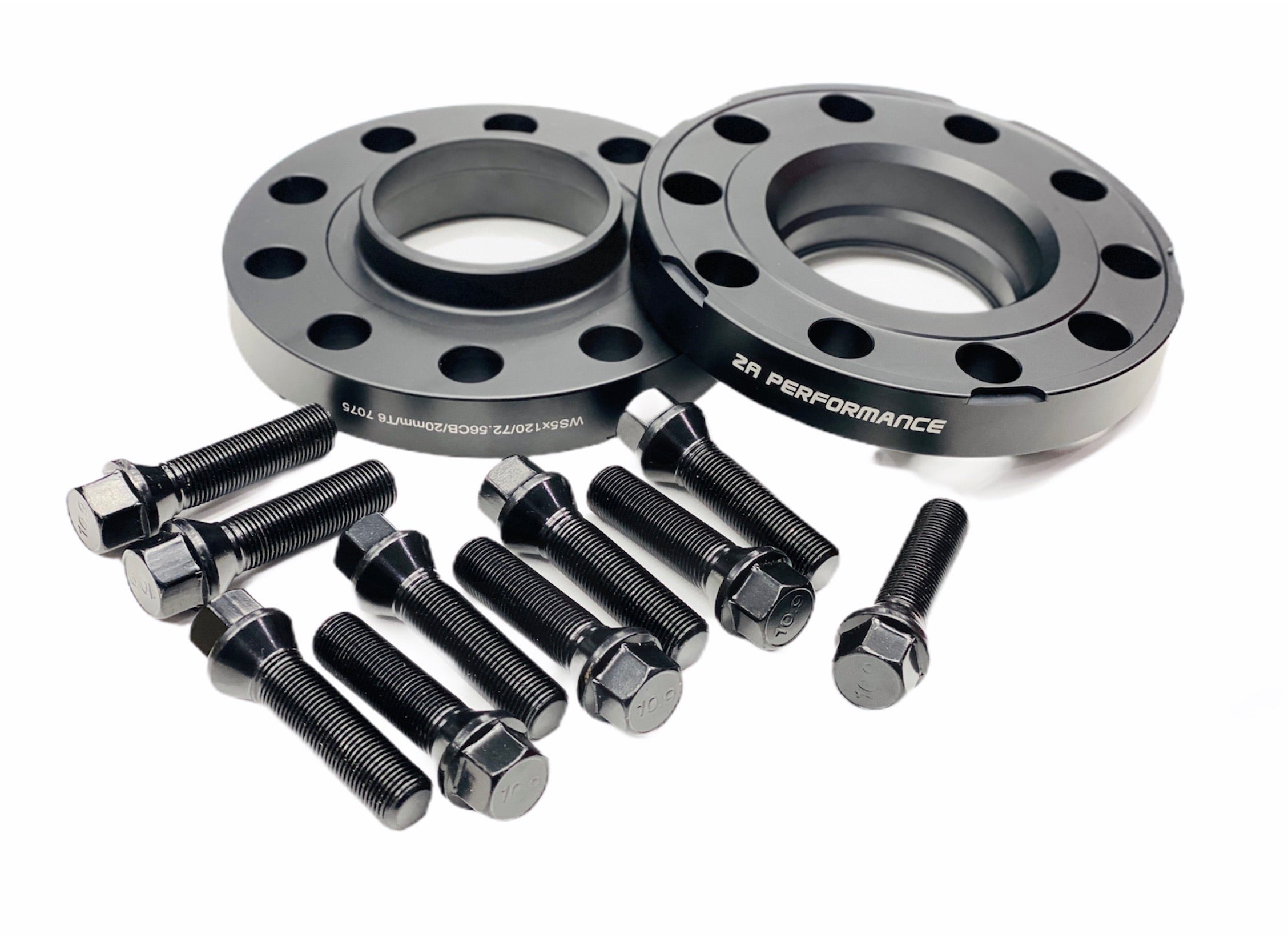 BMW WHEEL SPACERS 5/120 20MM BLACK INCLUDING BLOTS - Autostyling Klerksdorp