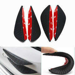 Car Front Bumper Canards Carbon Fiber Car-styling Bumper Lip Splitter Body Spoiler Canards Auto Exterior 4pce - Autostyling Klerksdorp