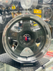 15” AS- 9N 4x100 & 5x100 grey wheels