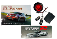 HIGH-TECH CAR ALARM SYSTEM WITH CENTRAL DOOR LOCKING SYSTEM