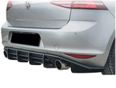 VW GOLF MK 7 / 7.5 REAR SINGLE SLAT ADD ON DIFFUSER NEW AND IMPROVED