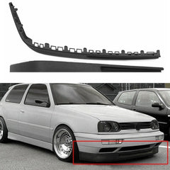VW GOLF MK3 VR6 / BONRATH 2PCE FRONT SPOILER MATT BLACKm