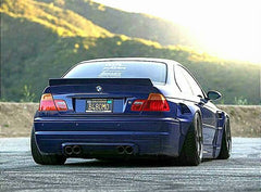 BMW E46 4DR R/BUNNY BOOT SPOILER GLOSS BLACK