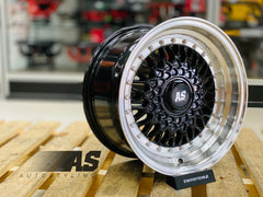 15” AS-MESH 4/100 4/114 BLACK