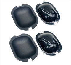 VW GOLF MK1 DOOR HANDLE SCRATCH PLATES BLACK