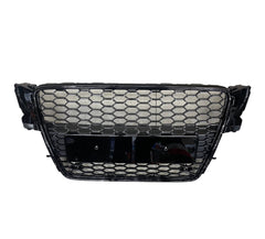 Audi A5 2008-2012 debadged grill gloss black