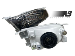 Toyota Corolla (rsi shape ) 1995-1998 black Headlamps