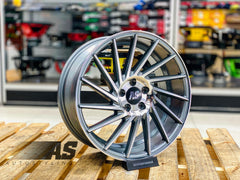 17” AS-VSN 5/100 GUNMETAL MACHINE FACE - Autostyling Klerksdorp