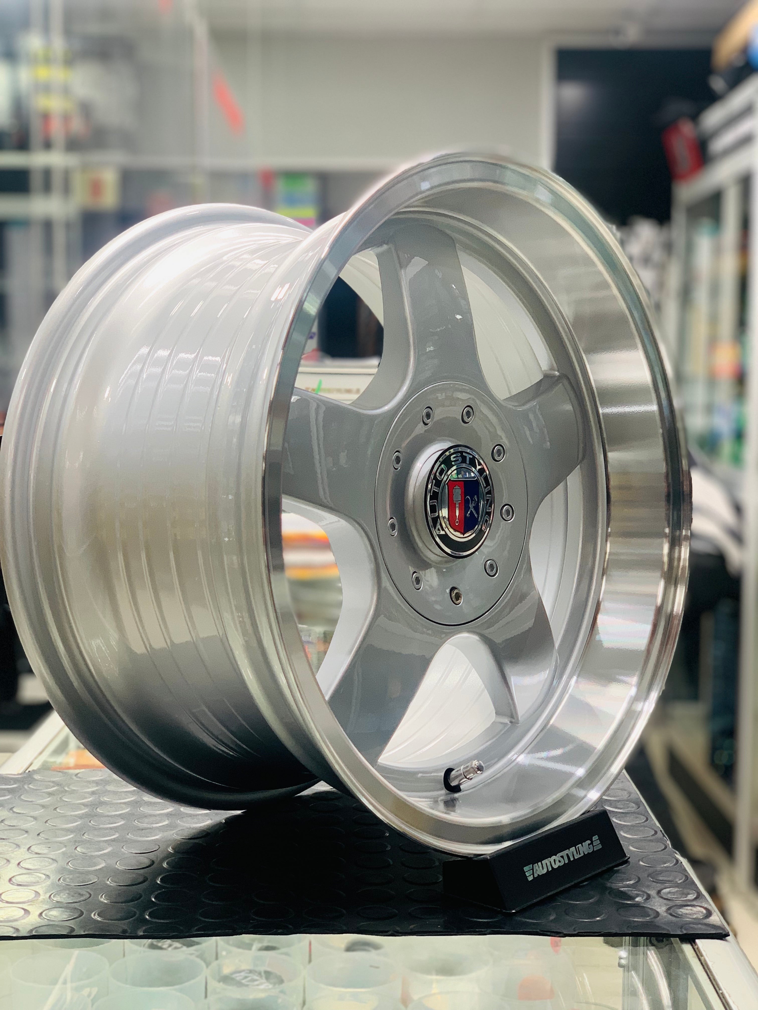 15” AS- 9N 4x100 & 5x100 silver wheels - Autostyling Klerksdorp