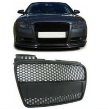 Audi A4 2008-2012 debadged grill gloss black - Autostyling Klerksdorp