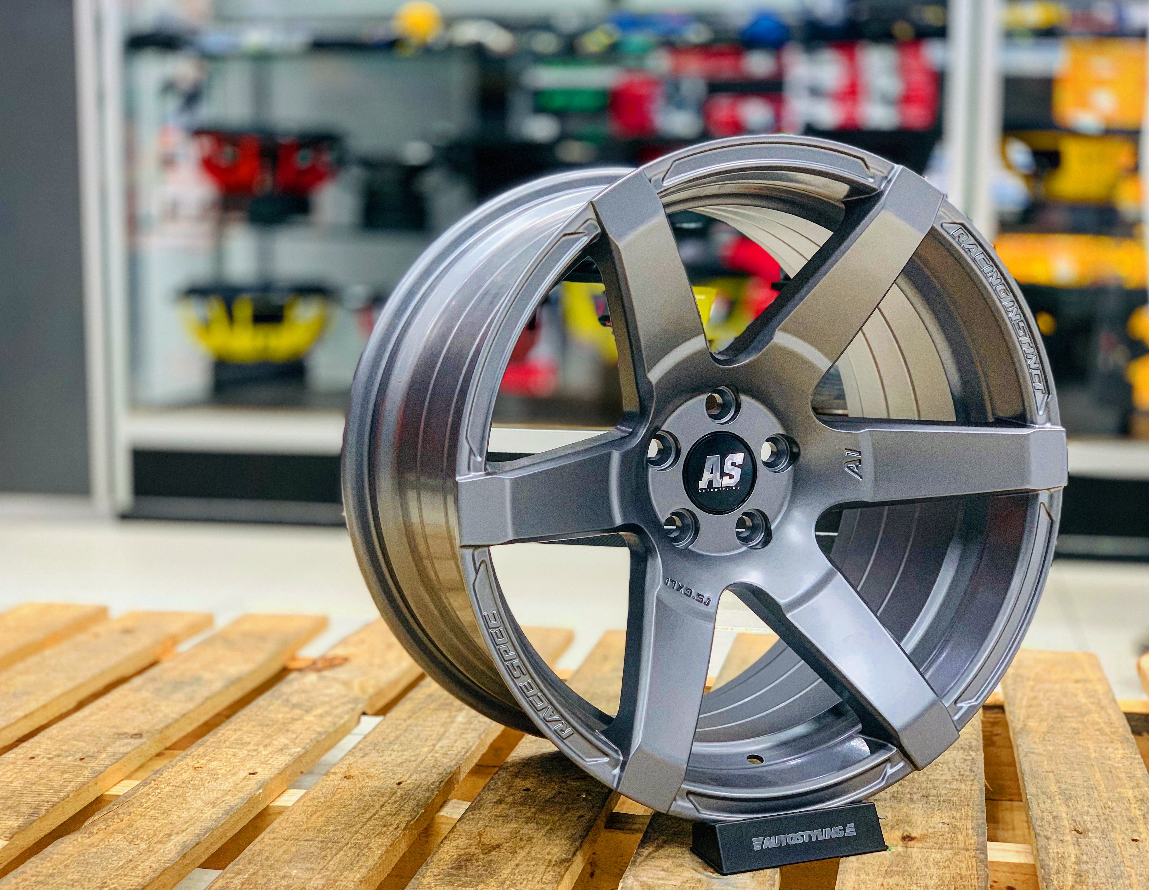 17” AS-A1 RACE SPEC 5/100 GLOSS GUNMETAL NARROW, WIDE - Autostyling Klerksdorp
