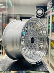 16” AS-MESH 8/9j 4/100 4/108 SILVER - Autostyling Klerksdorp