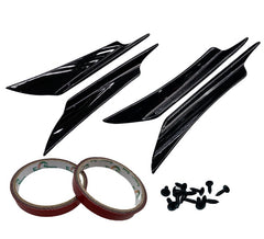 UNIVERSAL BUMPER CARNARDS GLOSS BLACK