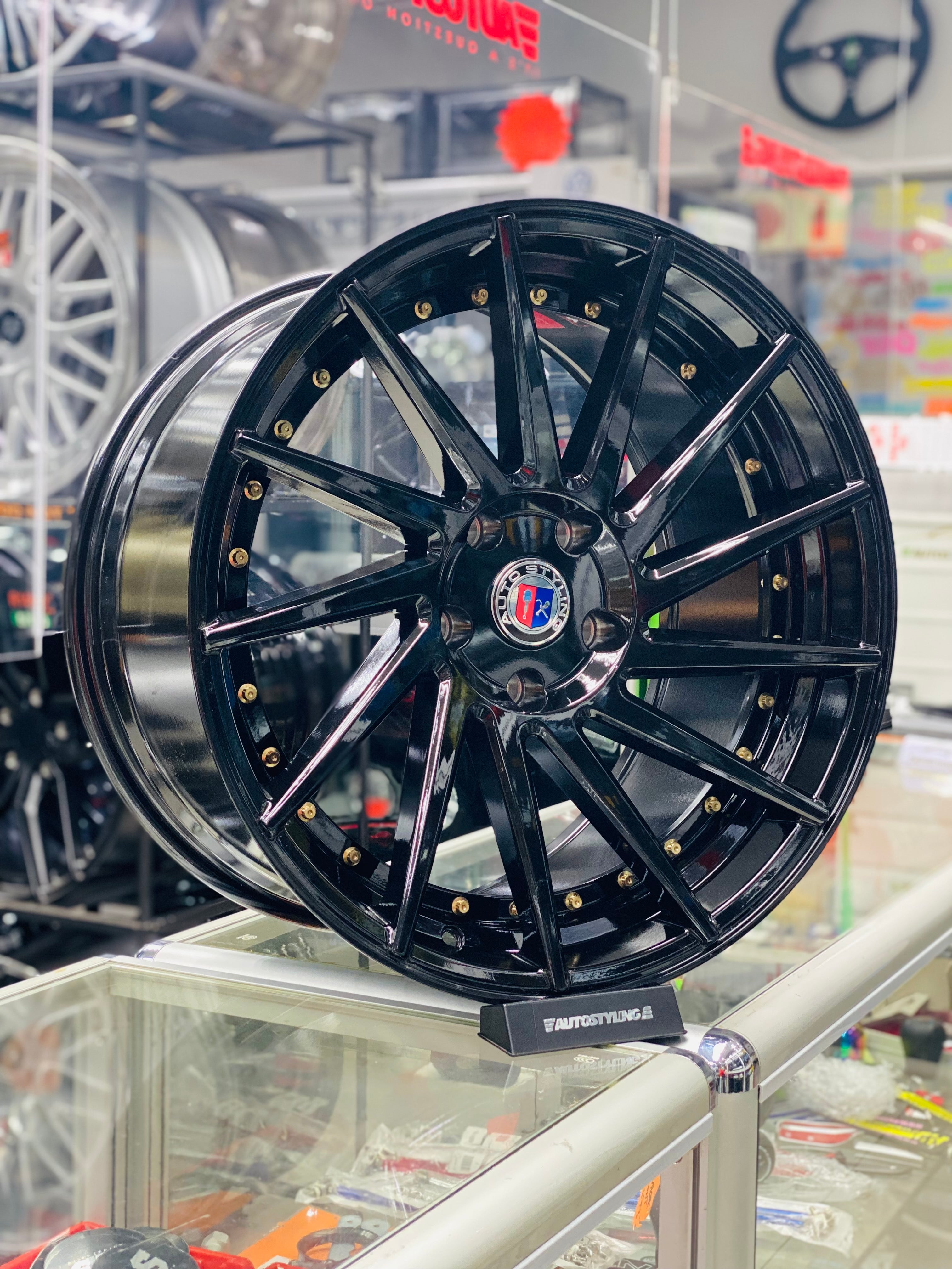19” AS- CVT 5/120 GLOSS BLACK - Autostyling Klerksdorp