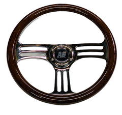 WOOD GRAIN STEERING WHEEL