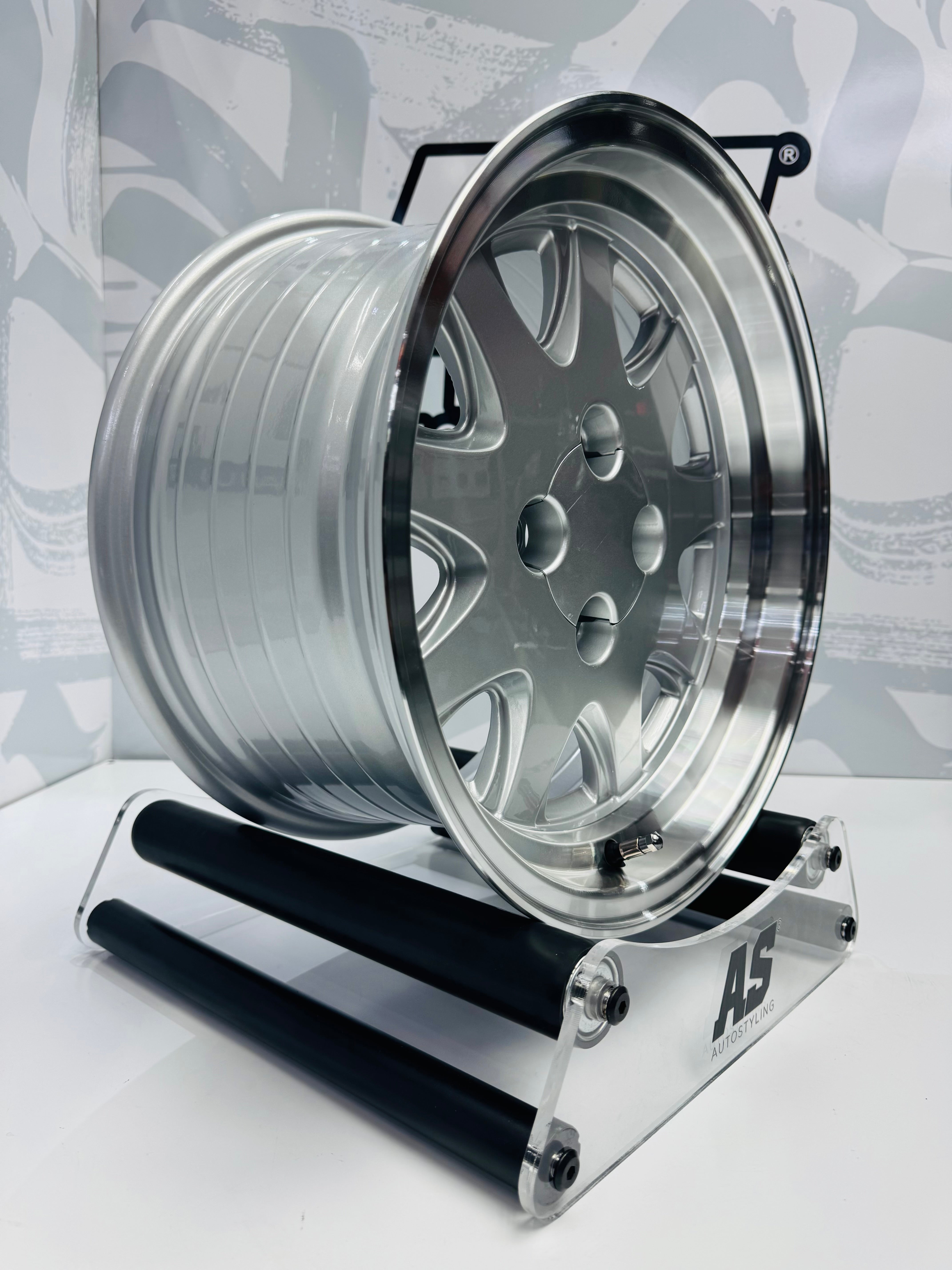 15” AS-TWINCAM  DISHED SILVER