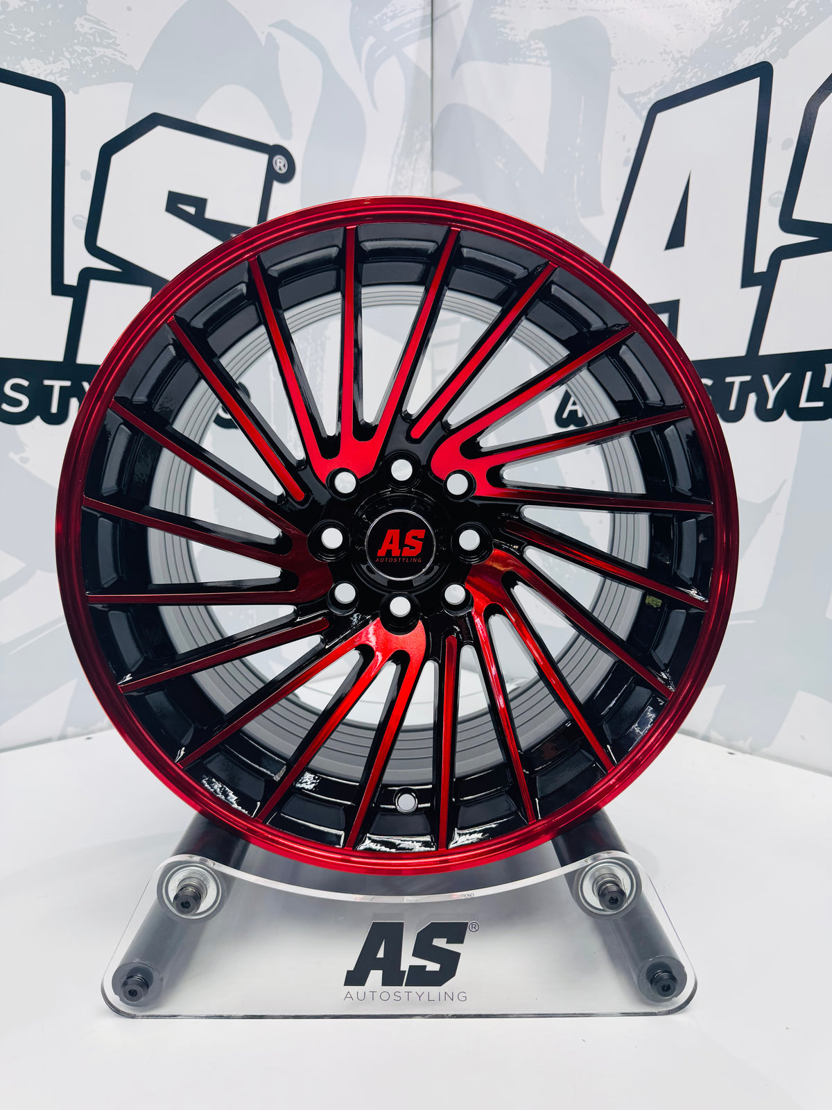 15” AS- x3001 4/100 4/114 Red