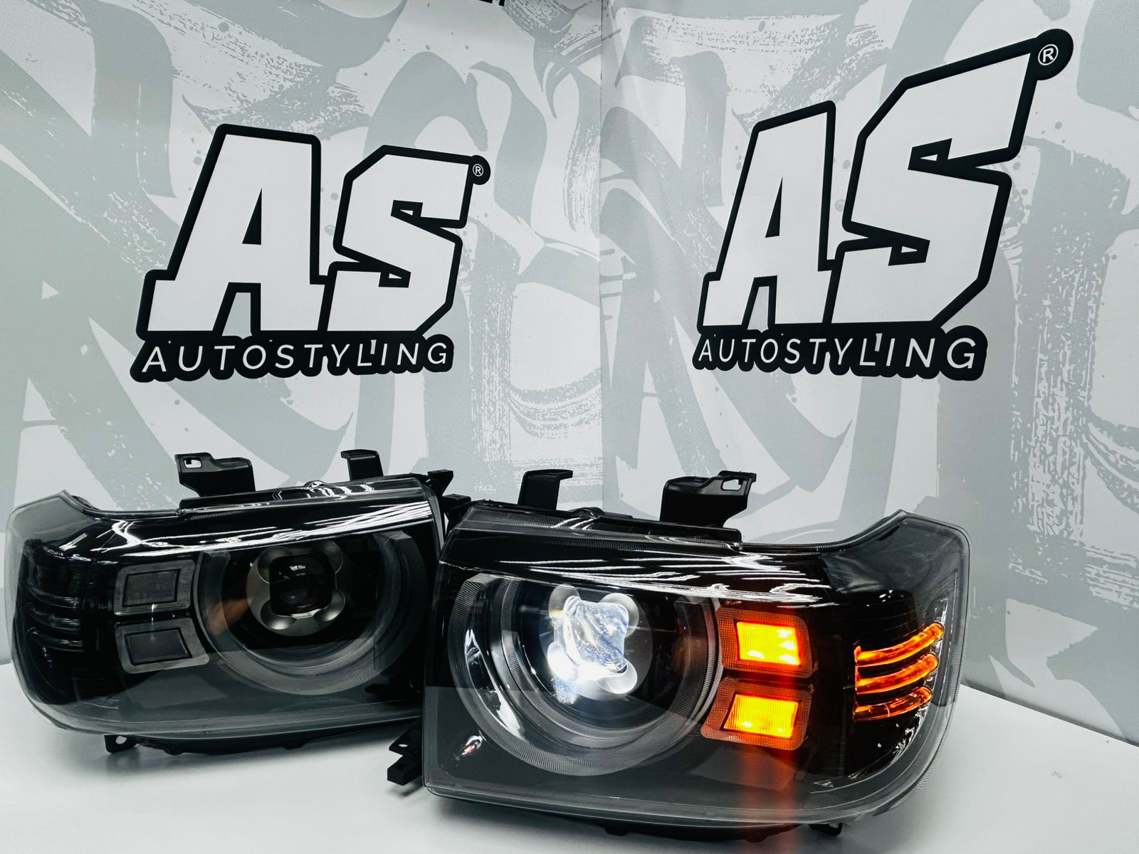 TOYOTA LANDCRUISER 79 2008-2023 DEFENDER STYLE LED HEADLIGHTS