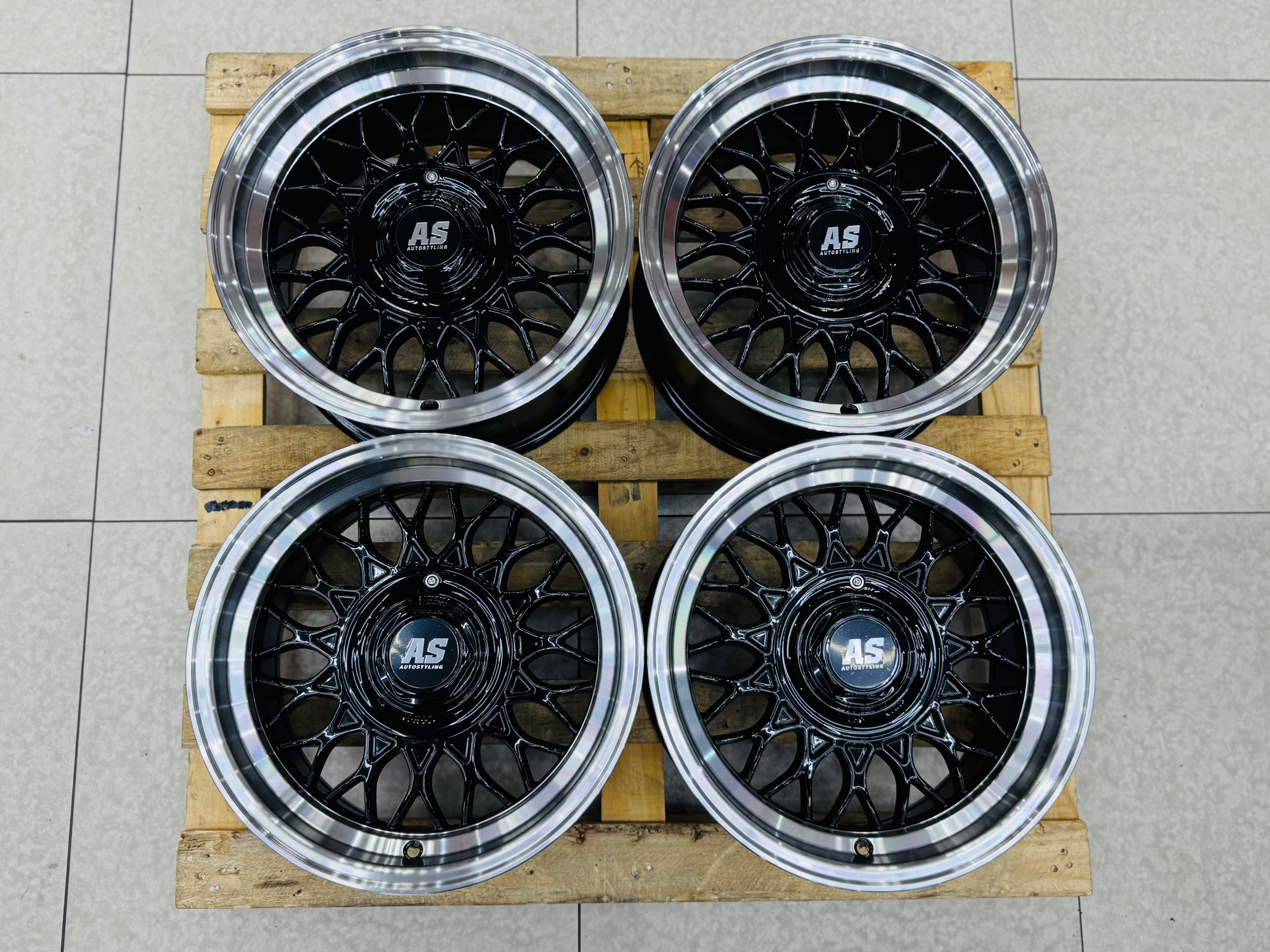 15” AS VR6  VURA BLACK   4/100 & 4/114