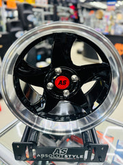 15” AS-RXI BLADES DISHED GLOSS BLACK