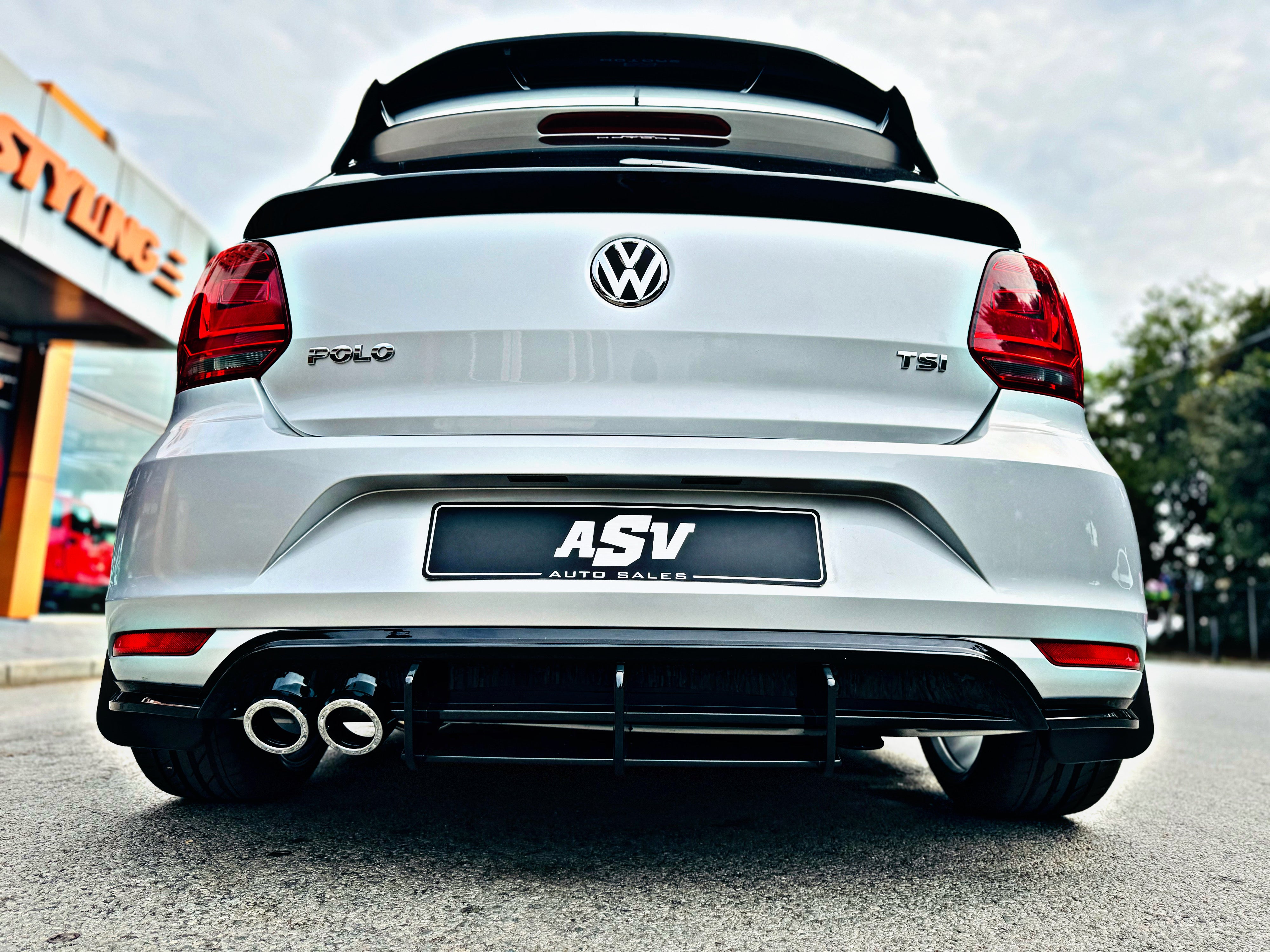 VW POLO 6 TSI TO GTI REAR DIFFUSER – Autostyling Klerksdorp