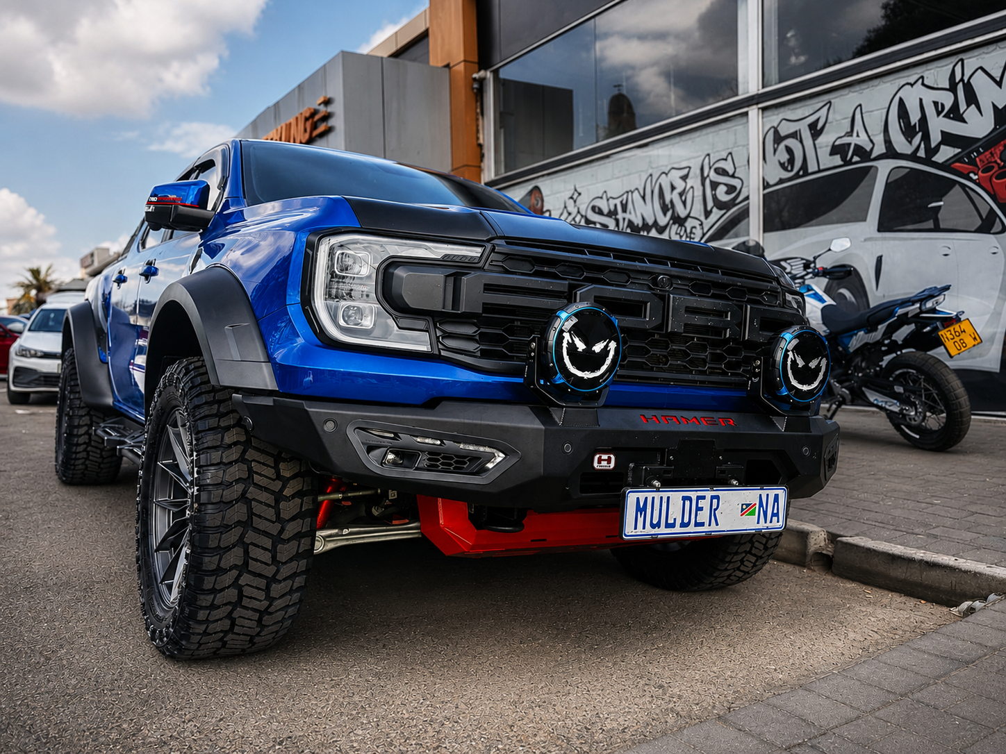 RAPTOR WIDE BODY  KIT (50mm wider ) - OE COLOR (2022+ FORD RANGER RAPTOR)