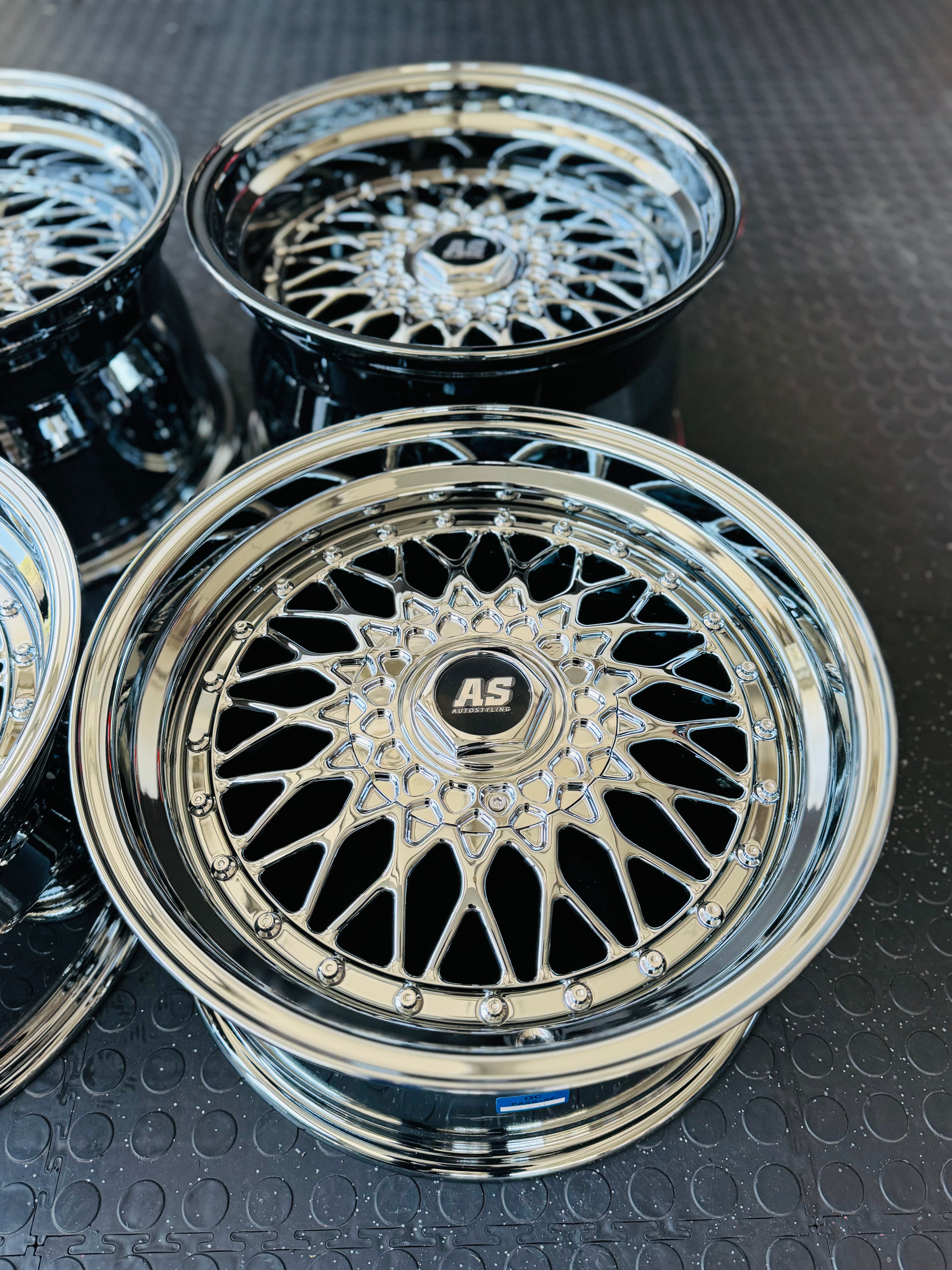 17” BBS chrome  4x100 & 5x100 8.5j/ 10j - Autostyling Klerksdorp