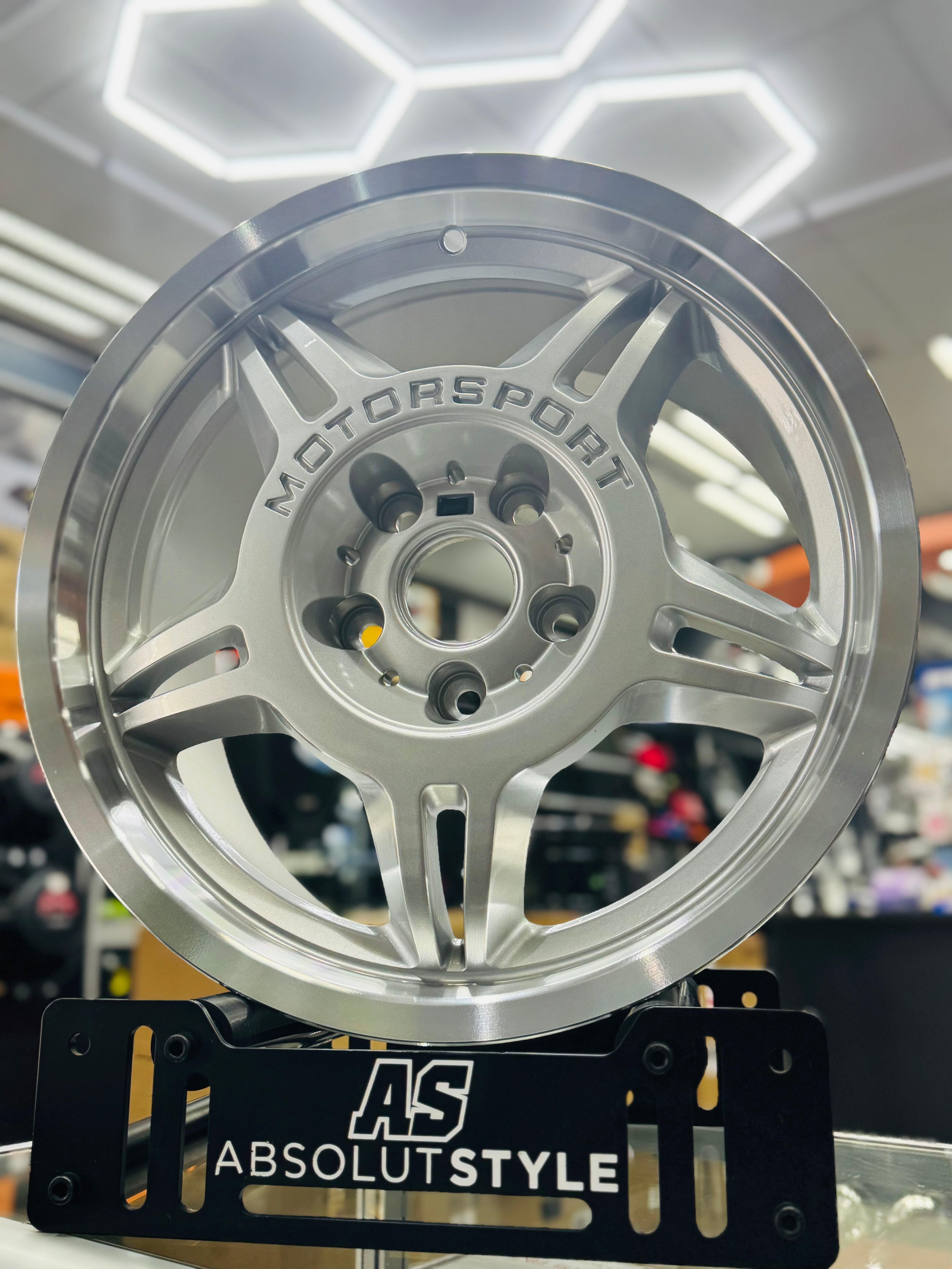 German Spec Rim 17” E36 M3 MOTORSPORT GERMAN SPEC RIMS SILVER NARROW WIDES ...