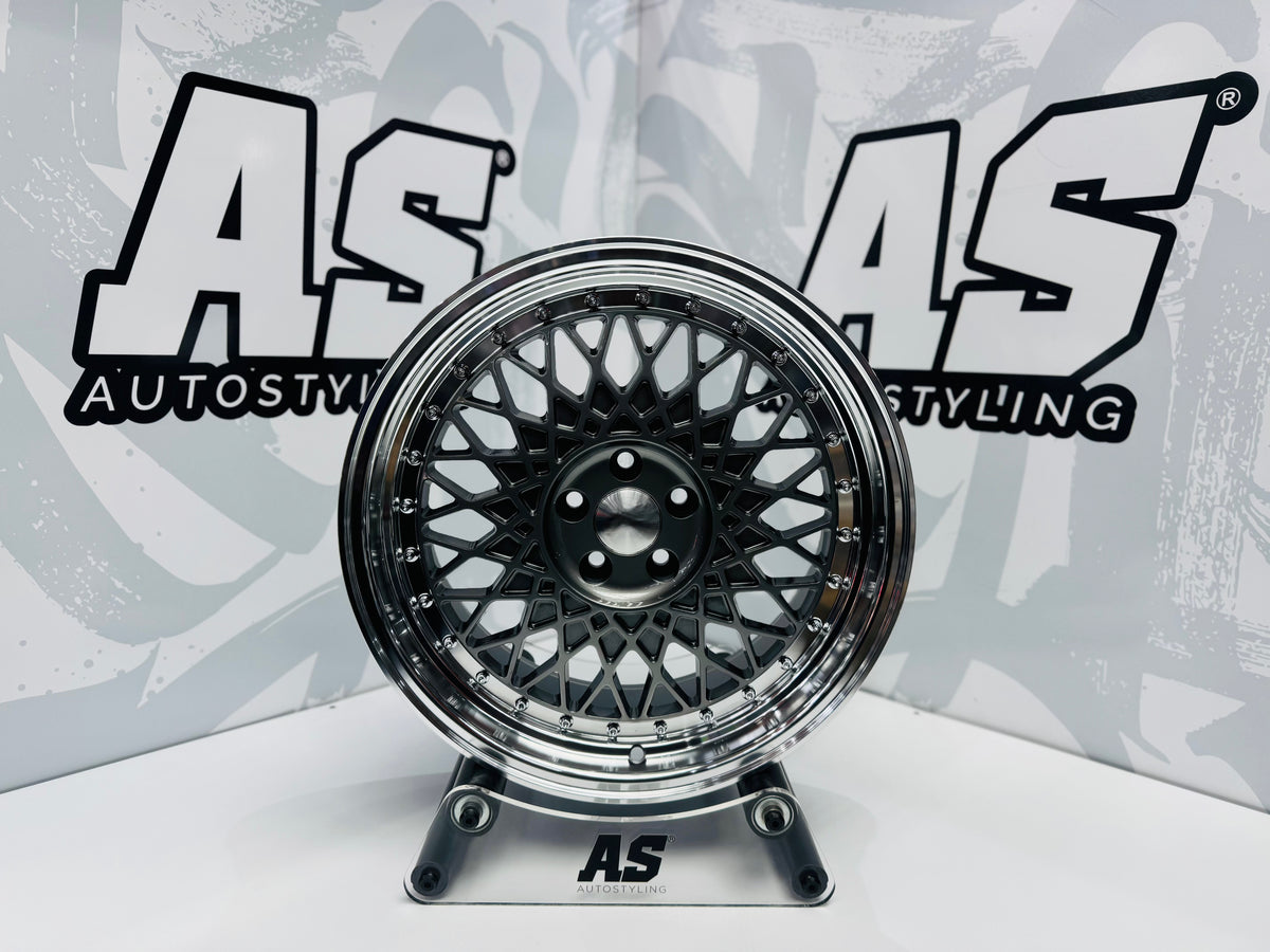 17” AS-501  5/100 gunmetal wheels