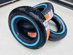195R14C white wall powertrac taxi tyres